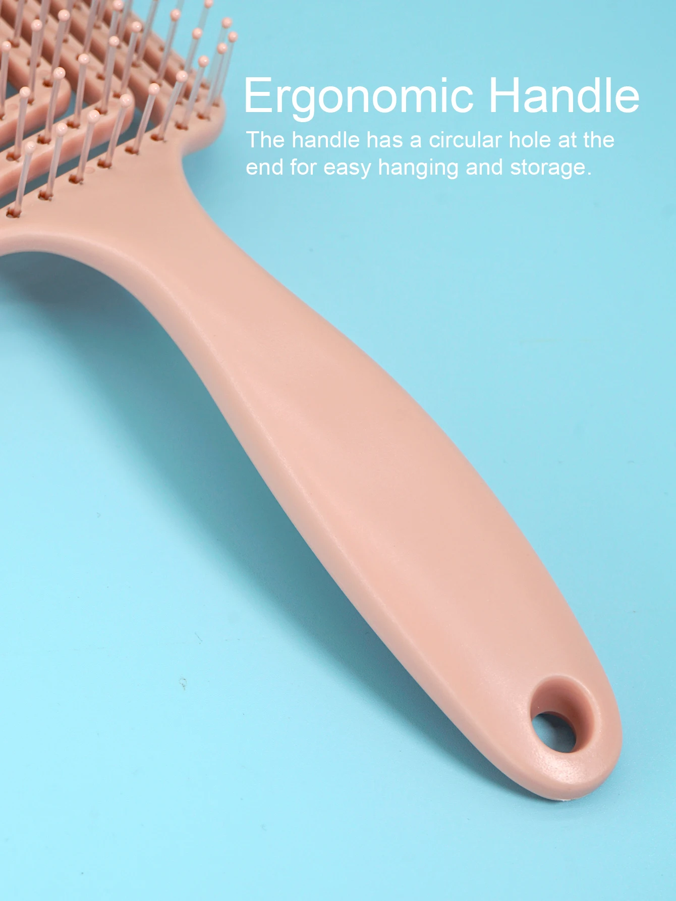 Professional Hair Brush Tangle Hair Brush Anti-static Wet Dry Curly Detangler Hairbrush Salon Hairdressing Styling Tools