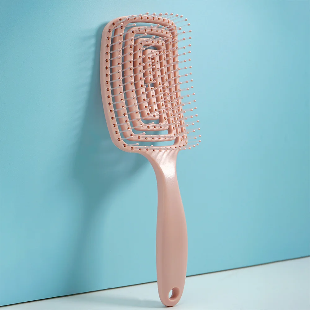 Professional Hair Brush Tangle Hair Brush Anti-static Wet Dry Curly Detangler Hairbrush Salon Hairdressing Styling Tools