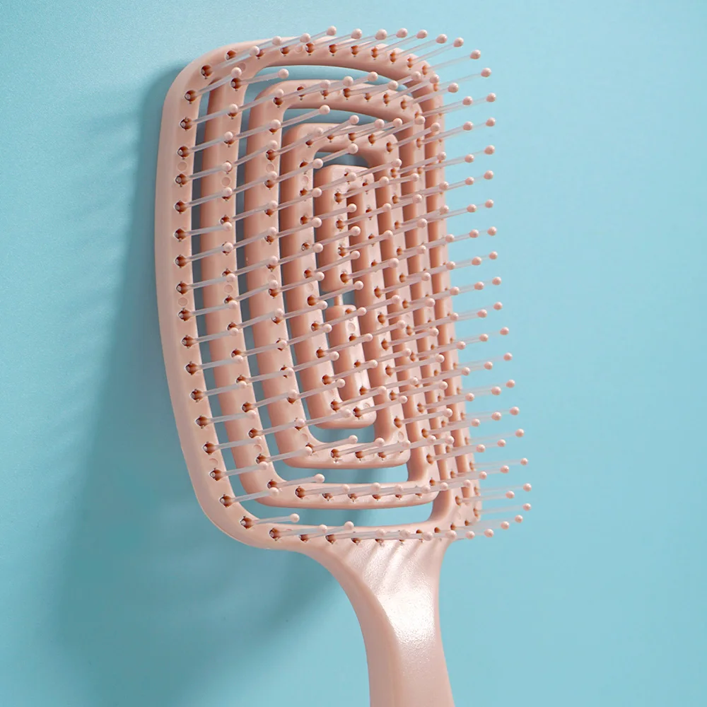 Professional Hair Brush Tangle Hair Brush Anti-static Wet Dry Curly Detangler Hairbrush Salon Hairdressing Styling Tools