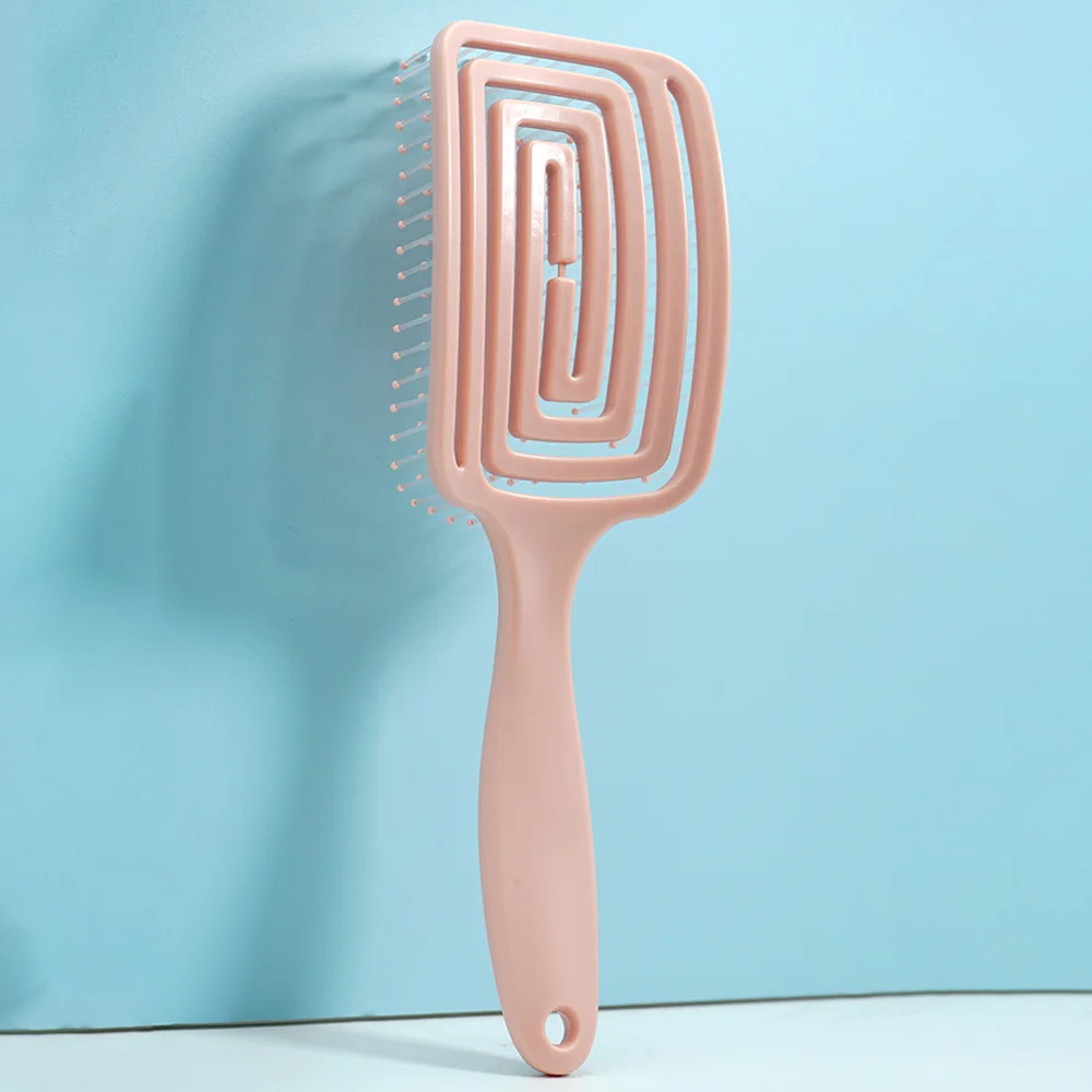 Professional Hair Brush Tangle Hair Brush Anti-static Wet Dry Curly Detangler Hairbrush Salon Hairdressing Styling Tools
