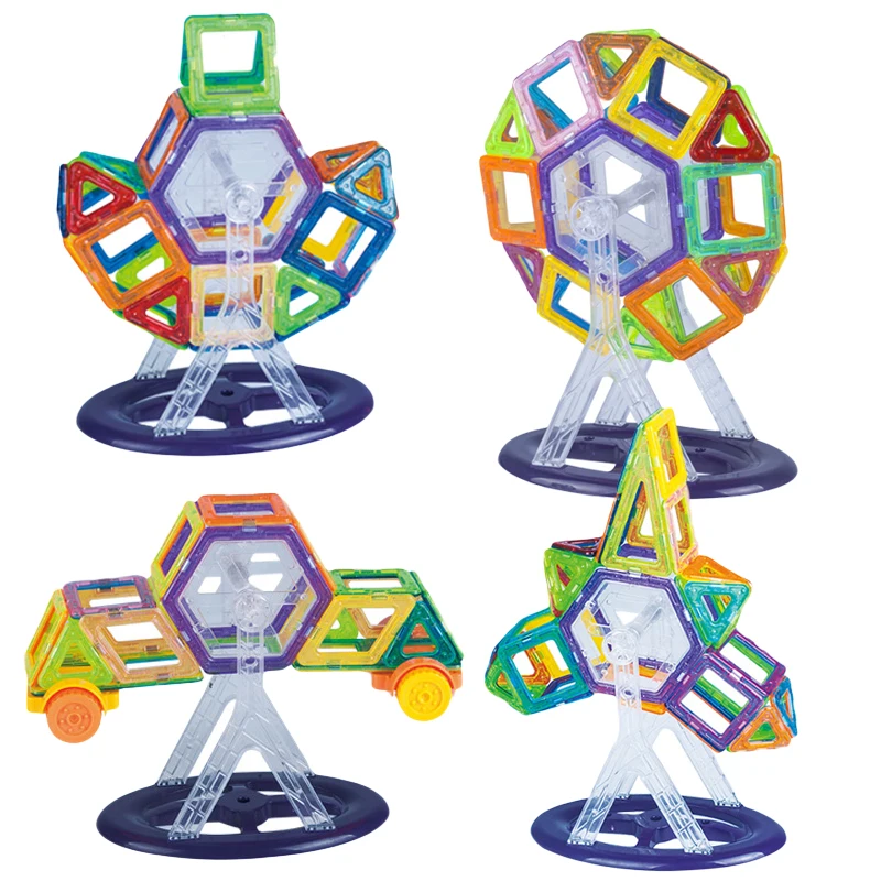 64-184Pcs Kids Magnetic Building Blocks Mini Size Magnet Toys for Boys Construction Set STEM Toy for Children Girls 64-184Pcs Kids Magnetic Building Blocks Mini Size Magnet Toys for Boys Construction Set STEM Toy for Children Girls