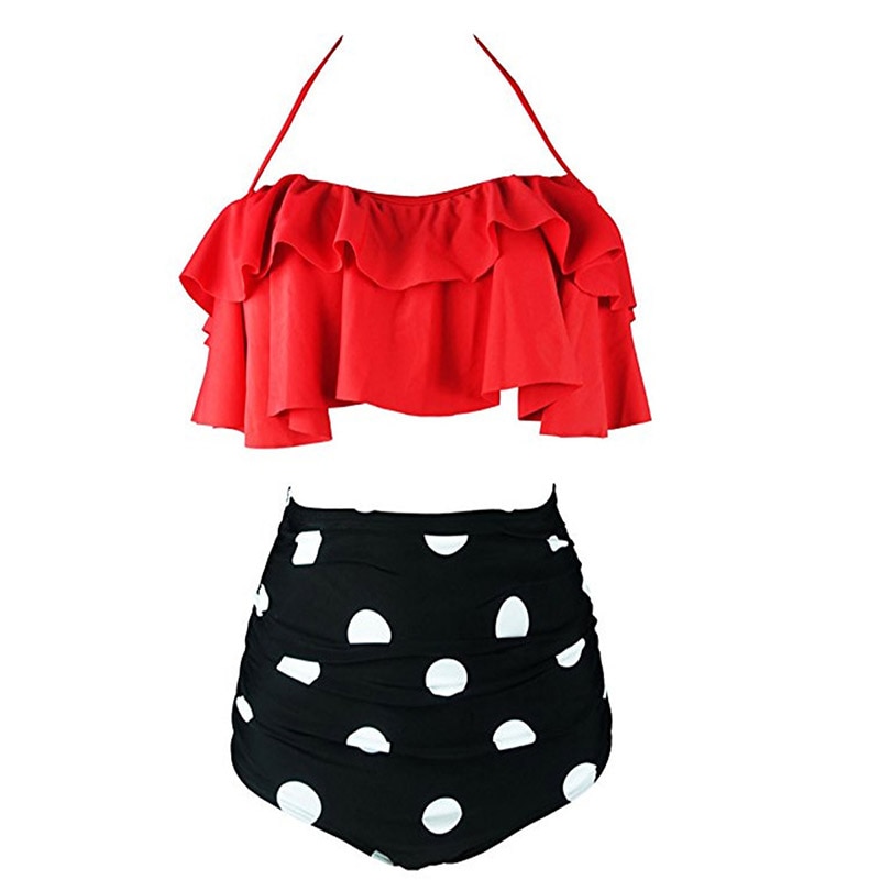 Women's High Waist Push Up Bikini Set - Image 9