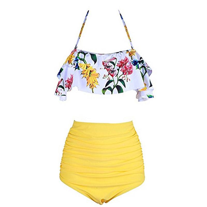 Women's High Waist Push Up Bikini Set - Image 6