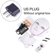 7-Color LED Facial & Neck Mask – Skin Rejuvenation, Anti-Acne, Face Lifting Beauty Device - Image 2